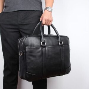 Leather Laptop Briefcase