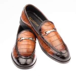 Croc Connection Leather Slipons