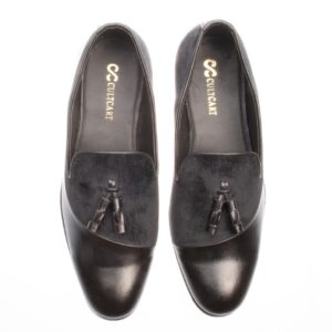 Black Tassel Loafers