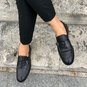 Single Buckle Loafers