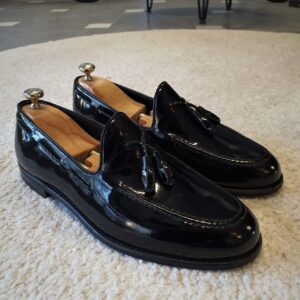 Patent Tassel Loafers