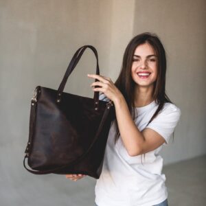 Leather Utility Tote