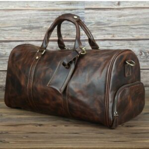 Leather Travel Duffel