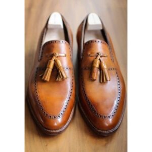 Brogue Tassel Loafers