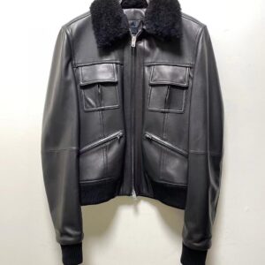 Fur Collar Bomber Jacket